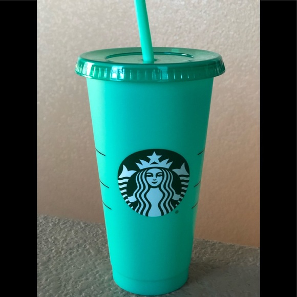 ** NEW**Starbucks sea to ocean green tumbler! - Picture 1 of 1